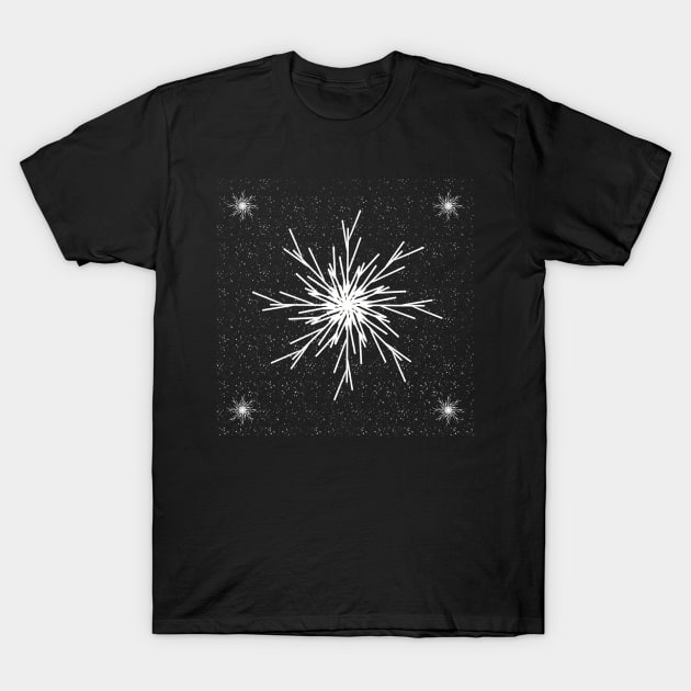 Snowflakes T-Shirt by Xatutik-Art